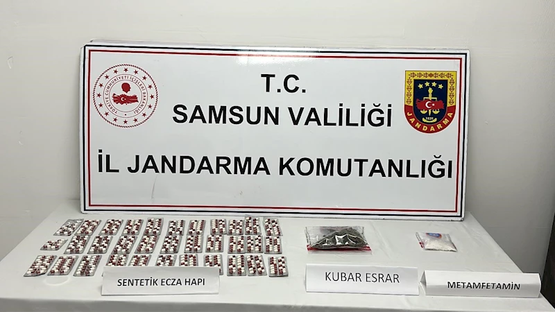 Jandarma ekipleri uyuşturucu madde ele geçirdi
