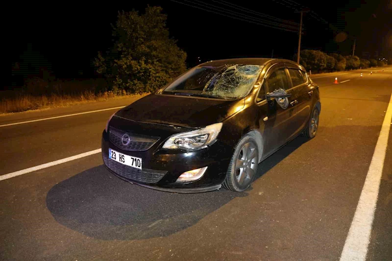 Elazığ’da otomobilin çarptığı kadın ağır yaralandı
