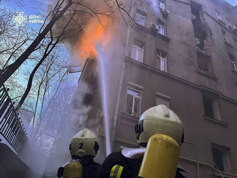 Rusya’dan Kiev’e İHA saldırısı: 1 ölü, 6 yaralı
