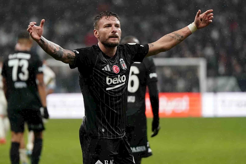 Beşiktaş’ta Immobile, Süper Lig’de 10 gole ulaştı
