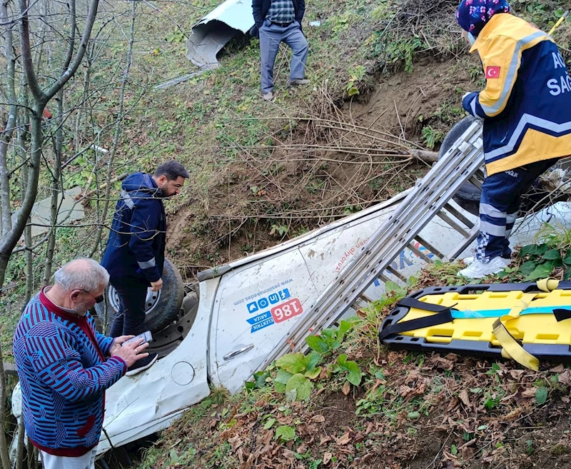 Ordu’da trafik kazası: 3 yaralı
