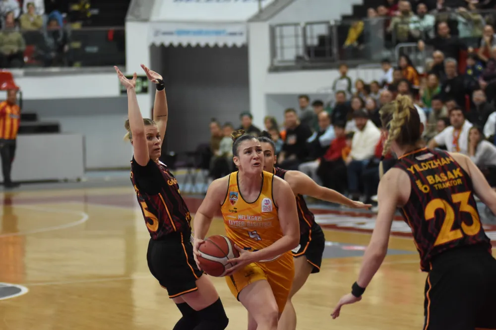 Kayseri Basketbol, 1 sayı ile kaçırdı