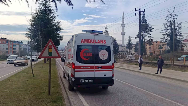 Ordu’da trafik kazası: 3 yaralı
