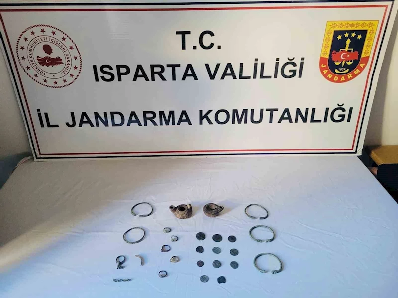 Isparta’da tarihi eser operasyonu: 12 şüpheliye adli işlem başlatıldı
