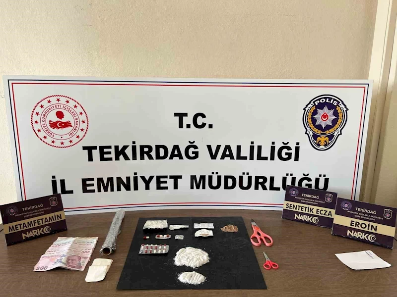 Tekirdağ’da uyuşturucu operasyonlarında 9 kişi tutuklandı
