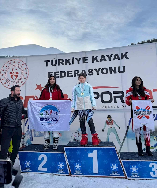 Spor A.Ş’den kayakta 6 madalya