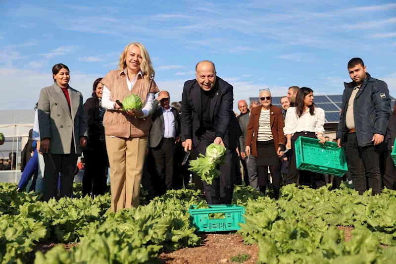 Yüreğir Ekolojik Demo Tarım Alanı törenle açıldı
