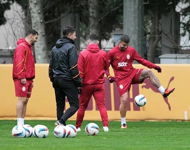 Galatasaray, Hatayspor maçı hazırlıklarını tamamladı
