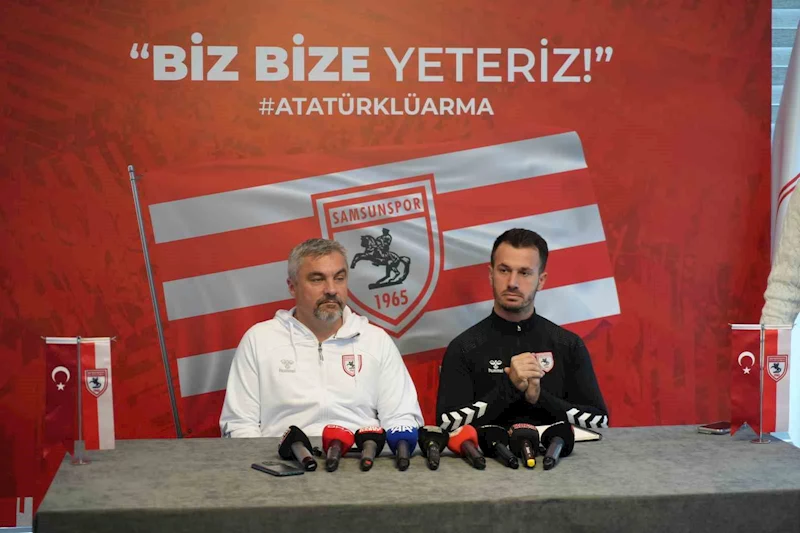 Thomas Reis: “Samsunspor tarihinin en iyi sezonlarından bir tanesini yaşamak istiyoruz”
