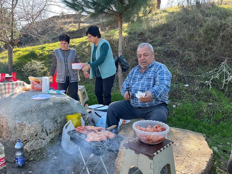 Aydın’da vatandaşlar piknik alanlarına akın etti
