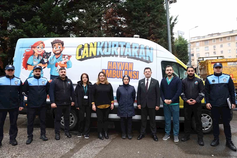 Hayvanlar için yeni proje: Cankurtaran Hayvan Ambulansı
