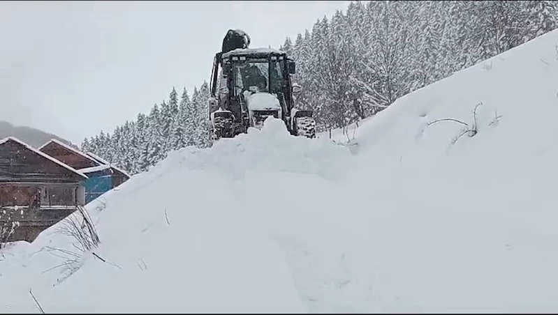 Giresun’da karla mücadele
