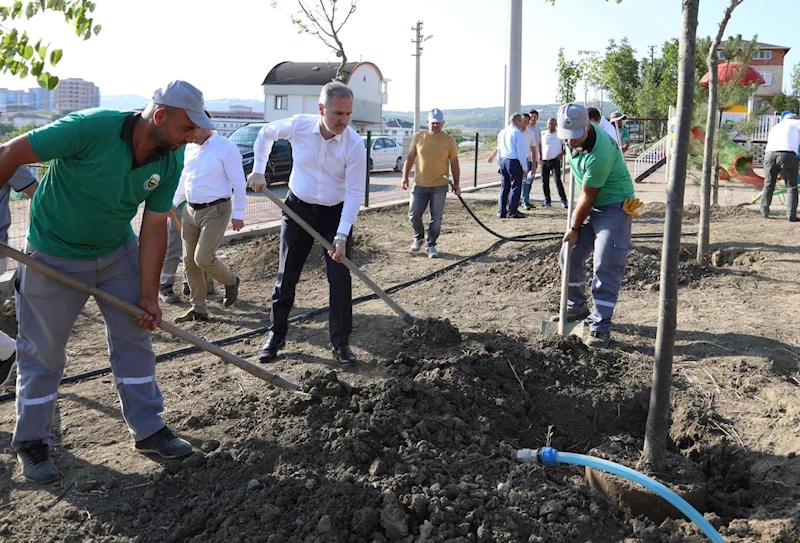 İnegöl’ün yeşil alan miktarı Türkiye ortalamasından yüzde 50 daha fazla
