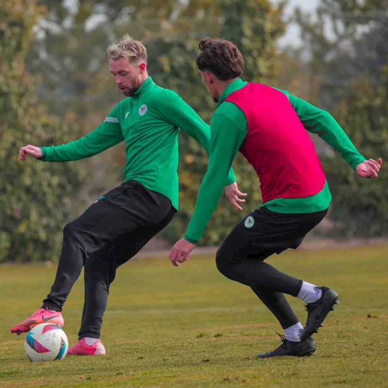 Konyaspor’da, Galatasaray maçı hazırlıkları başladı
