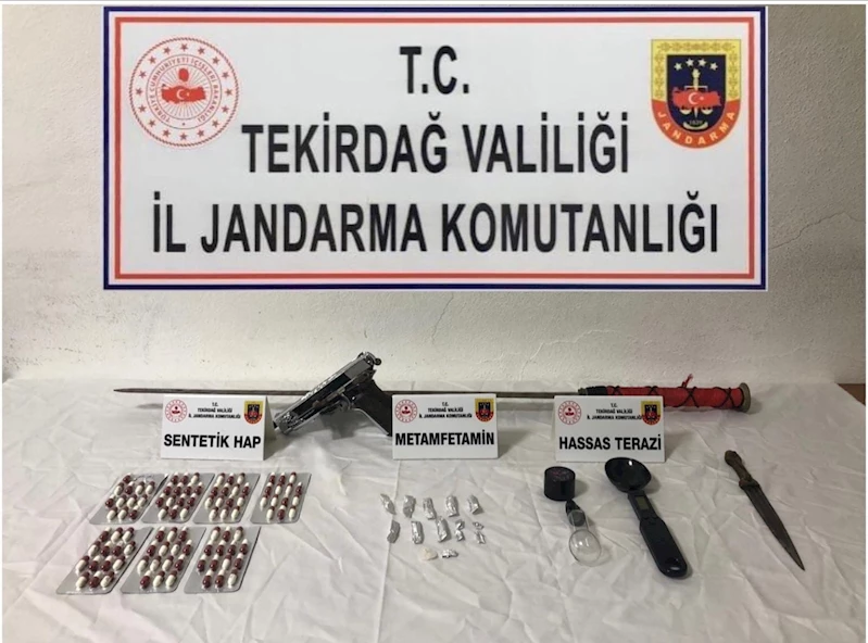 Tekirdağ’da uyuşturucu operasyonları
