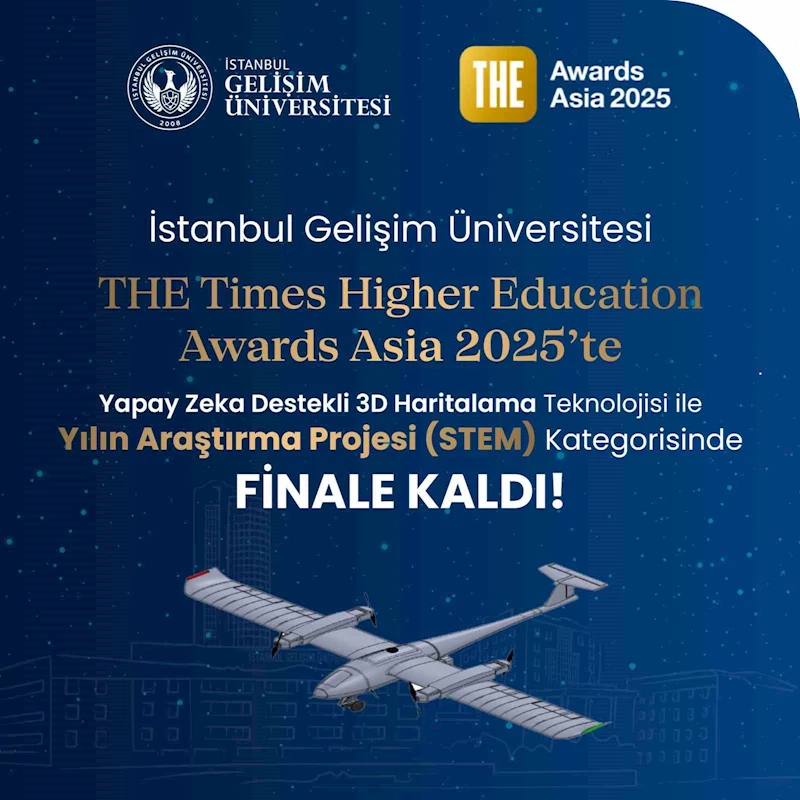 İGÜ, THE Awards Asia 2025’te finalde
