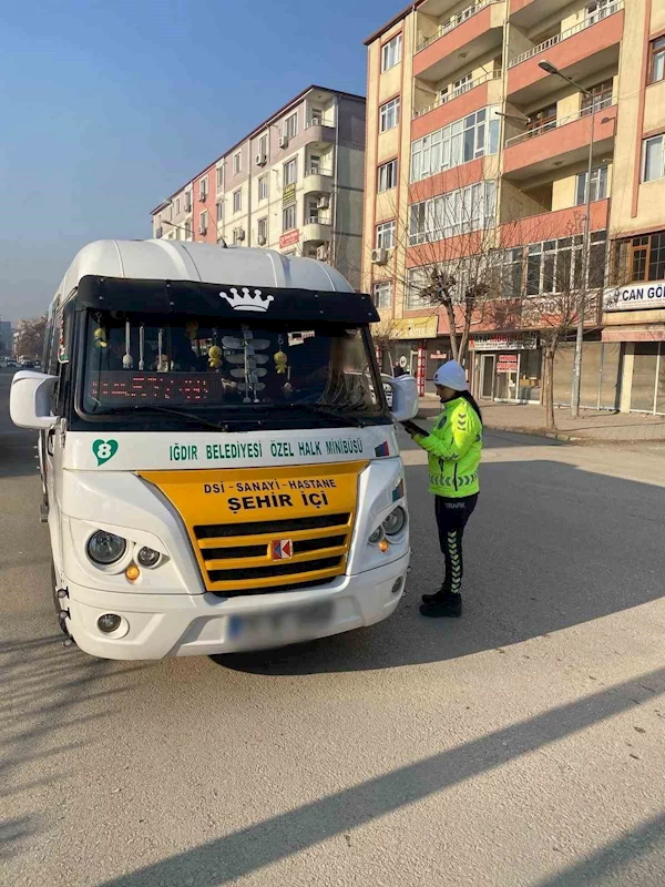 Iğdır’da trafik denetimleri
