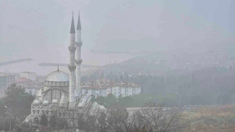 Tekirdağ’da yoğun sis: Sis şehri kapladı
