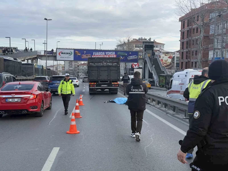 Avcılar’da E-5’te ölümlü motosiklet kazası
