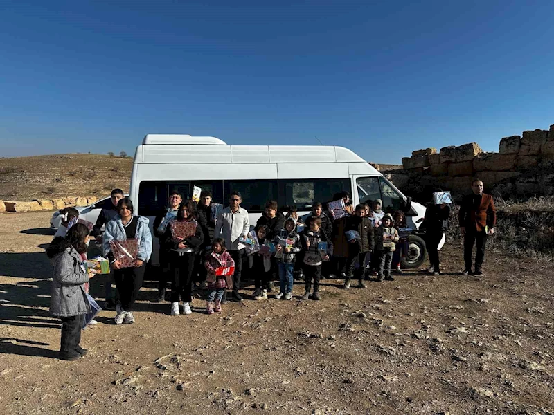 Diyarbakır’da çocuklar Zerzevan Kalesi’ni gezdi
