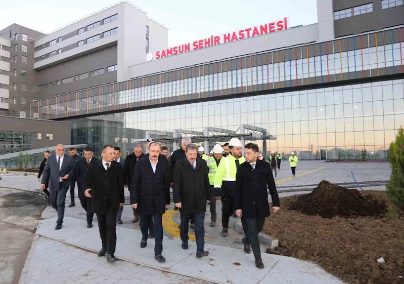 Muş: “Samsun Şehir Hastanesi, 2025’in ilk aylarında hizmete açılacak”
