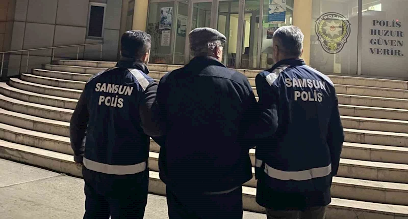 Samsun’da 45 yıl hapis cezası bulunan şahıs yakalandı
