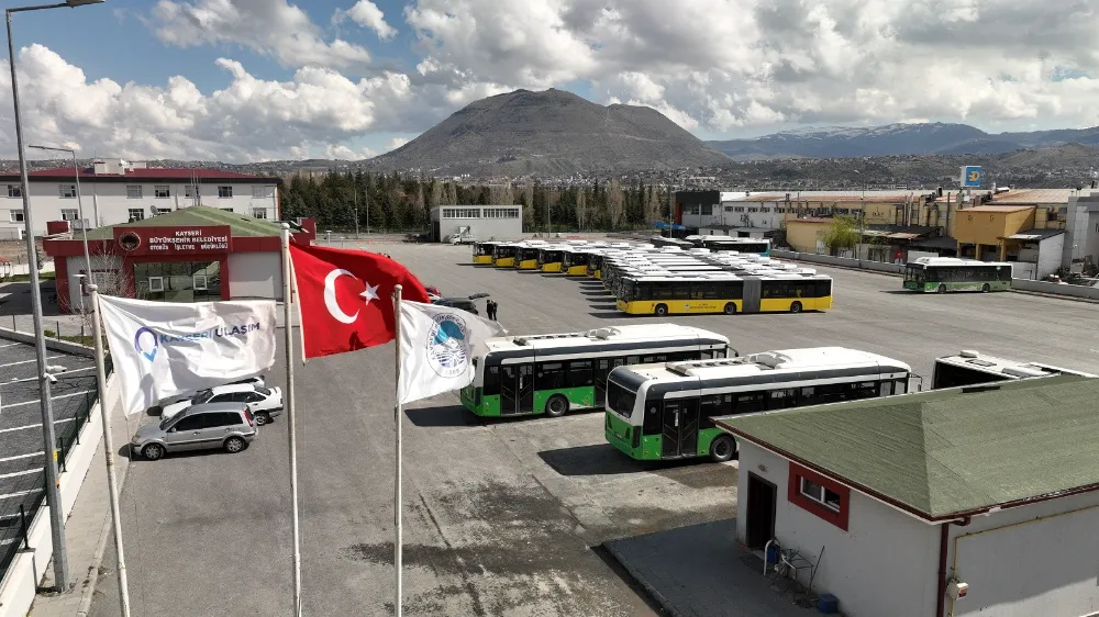 Kayseri Ulaşım, 2024’te 153 milyon yolcuya hizmet verdi