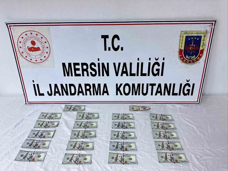 Mersin’de sahte dolarlar ele geçirildi
