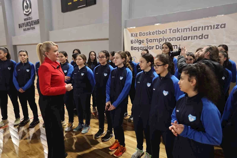 Merkezefendi Belediyesi kız basketbol takımları bölge şampiyonasına yükseldi
