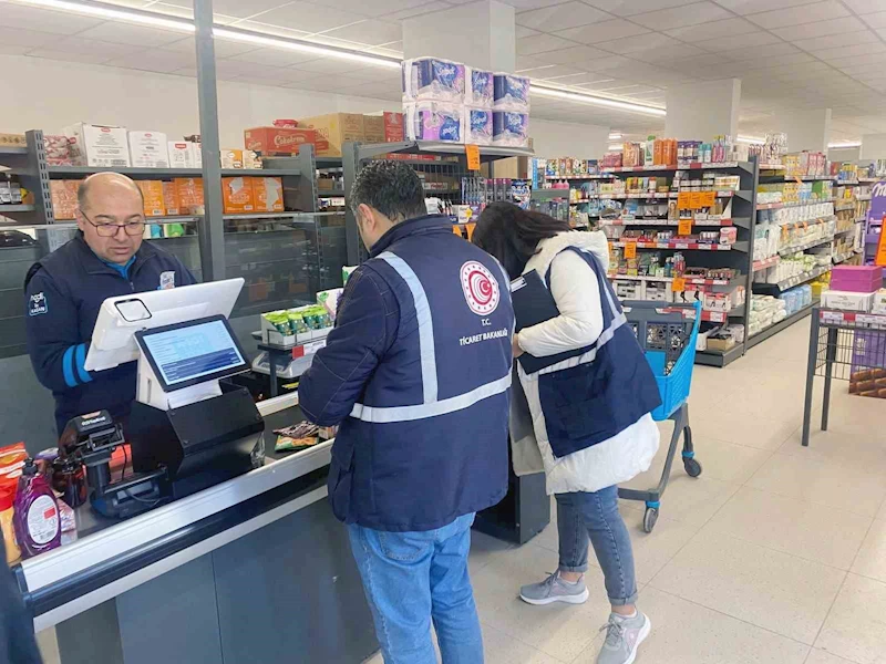 Yozgat’ta Marketlerde fahiş fiyat denetimi 55 işletmede toplam 1.962 ürün denetlendi
