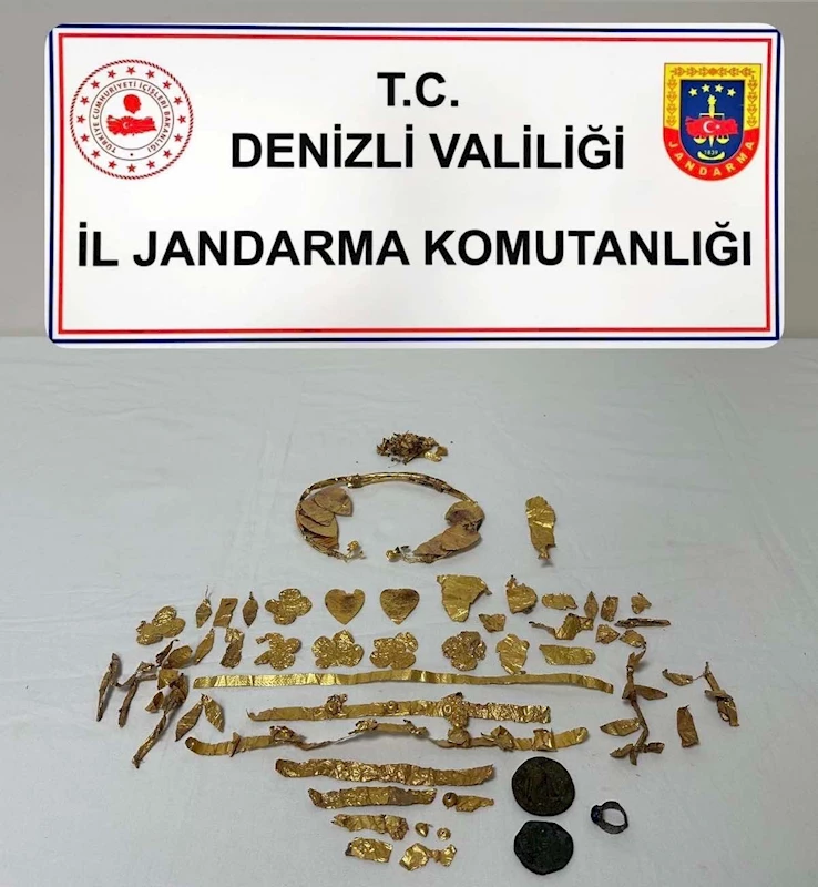 Denizli’de Hellenistik döneme ait diadem ele geçirildi
