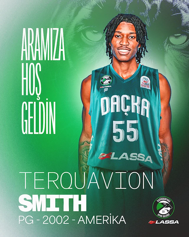 Darüşşafaka, Terquavion Smith’i kadrosuna kattı
