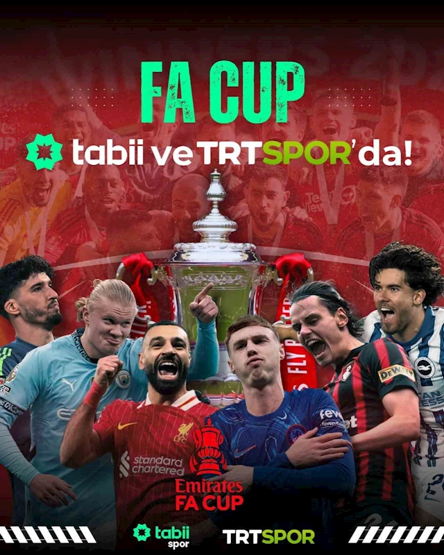 Dünyanın en köklü futbol turnuvası ’FA Cup’ 4 yıl boyunca TRT’de
