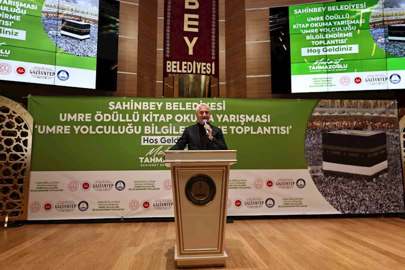 Şahinbey Belediyesi 177 öğrenciyi daha umreye gönderiyor
