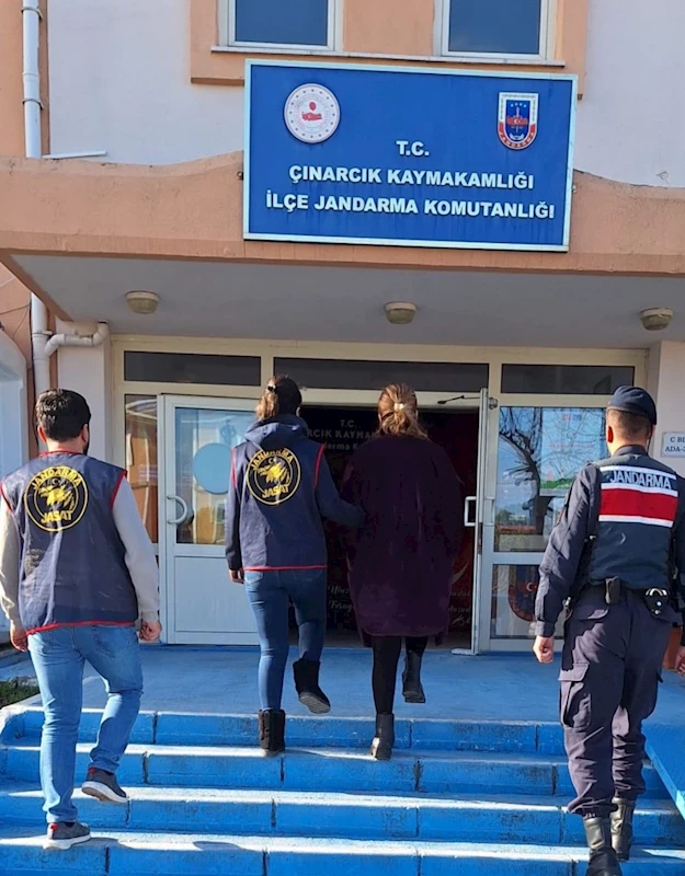 Yalova’da 12 yıl kesinleşmiş hapis cezası bulunan kadın hükümlü yakalandı
