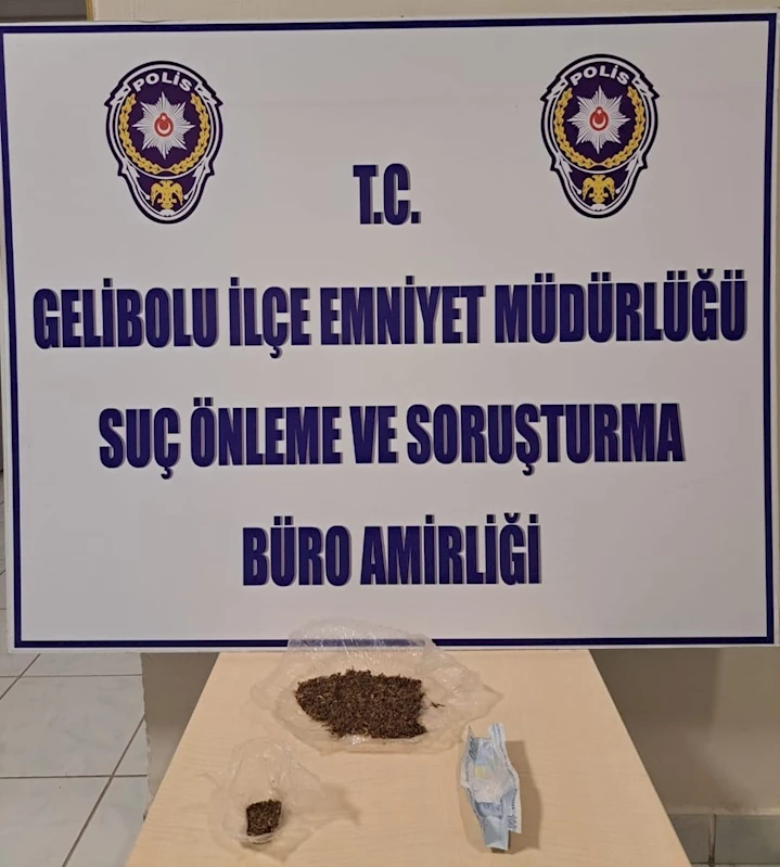 Çanakkale’de uyuşturucu operasyonu: 1 gözaltı
