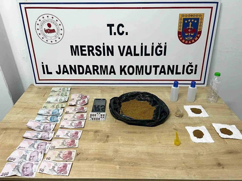 Mersin’de 2 uyuşturucu taciri yakalandı
