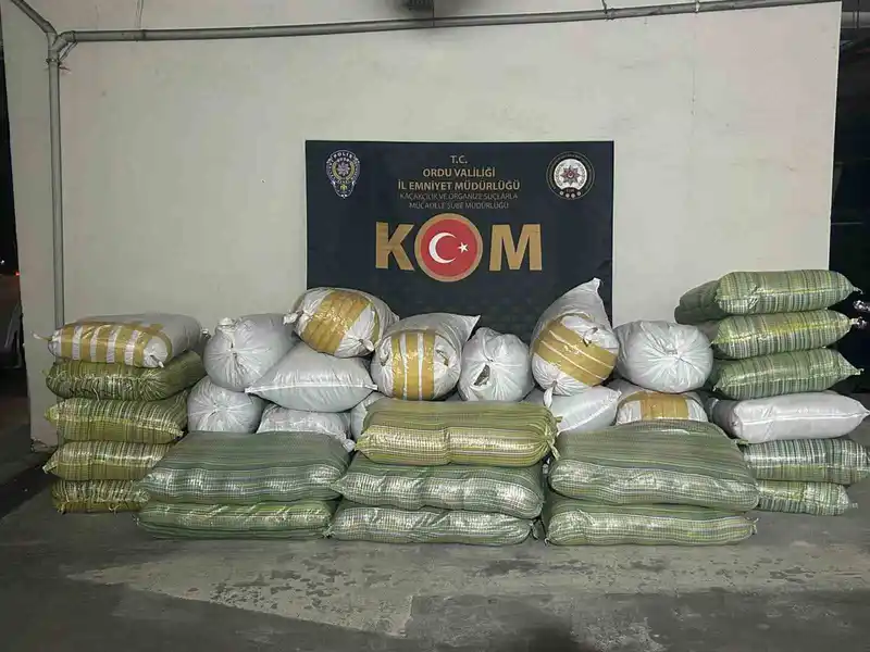 Ordu’da kaçakçılık operasyonu
