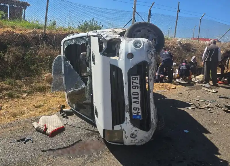 Cizre’de trafik kazası: 8 yaralı
