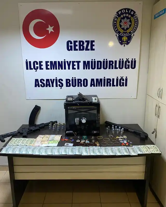 Evden çelik kasa hırsızlığı: 5 şüpheliden 4’ü gözaltında
