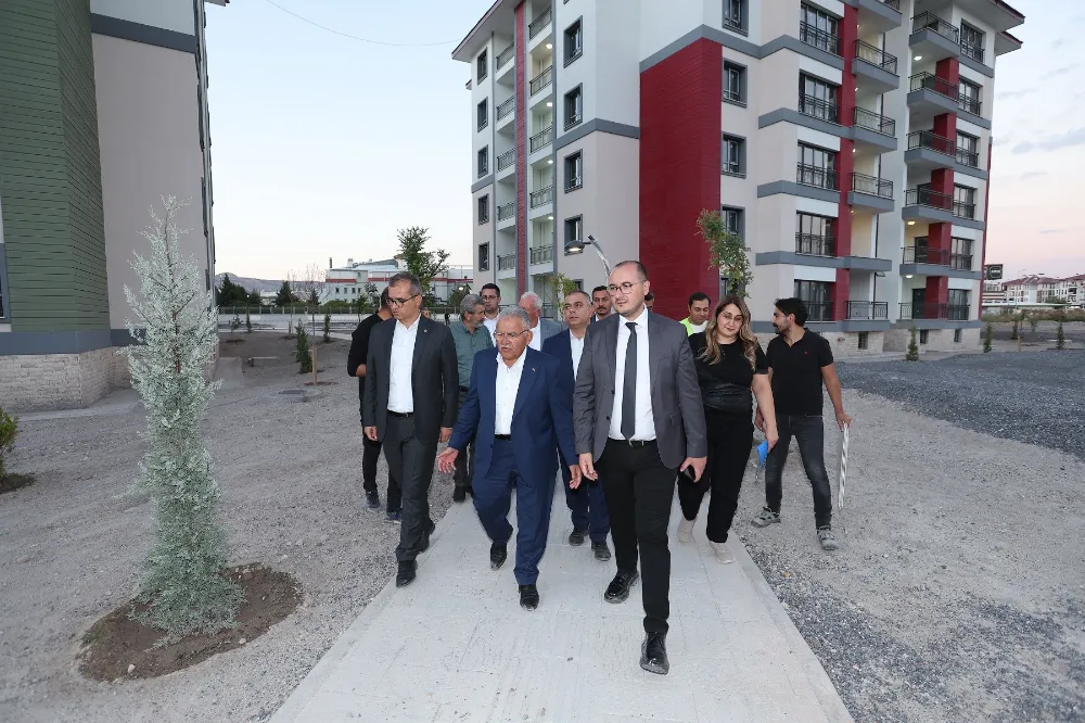 Büyükkılıç’tan ödüllü kentsel dönüşüm projesi Oruçreis’e yakın takip