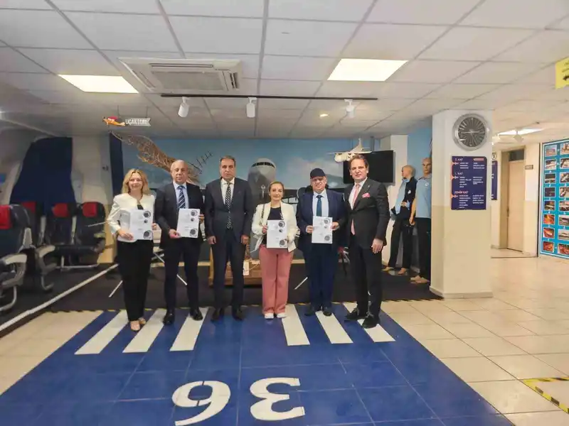 Aksu Uçak Okulu’na modern kütüphane ve etüt odası
