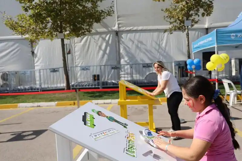 UlaşımPark standı miniklerin gözdesi oldu
