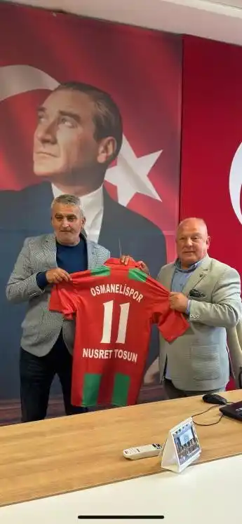 Osmanelispor’dan  ASKF’ya anlamlı hediye
