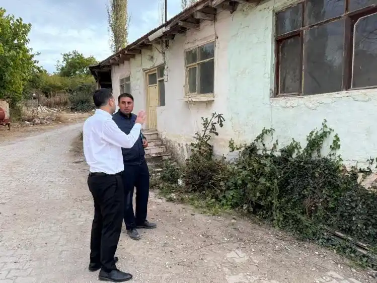 Kaymakam Kılıç, Balçıkhisar köyünde incelemelerde bulundu
