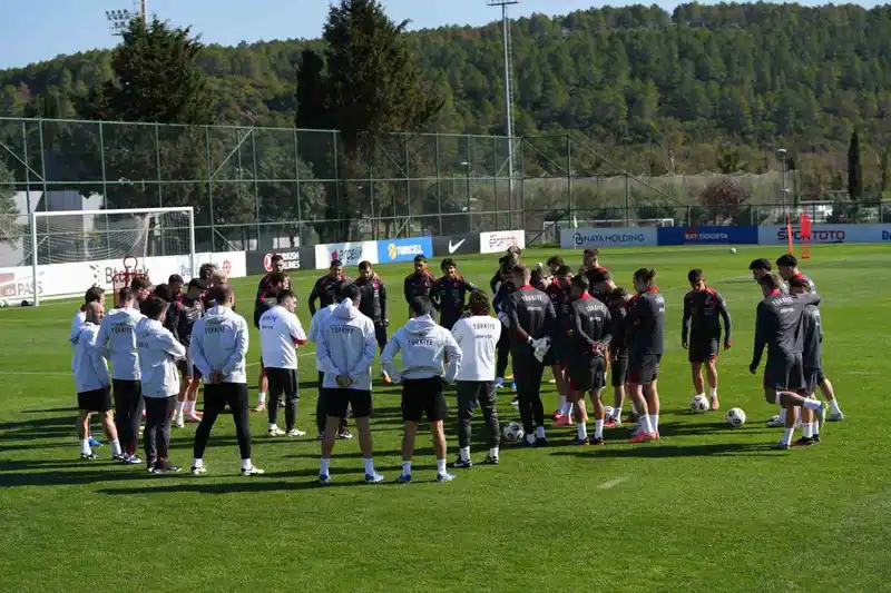 A Milli Futbol Takımı, Gürcistan maçının hazırlıklarını tamamladı
