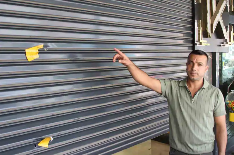 Adana’da iş yeri iki defa kurşunlandı: 