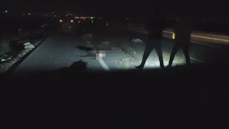 Tır ve hafif ticari araç sürüye daldı: 37 küçükbaş hayvan telef oldu
