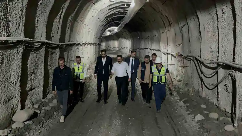 11 bin 200 metre uzunluğa ve 20 metre derinliğe sahip atık su tüneli Türkiye’nin en büyüğü olacak
