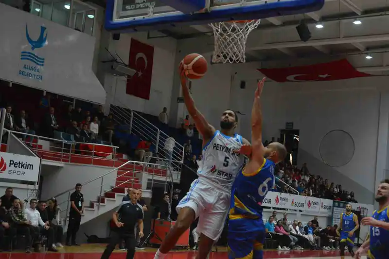FIBA Avrupa Kupası: Aliağa Petkimspor: 85 - CSM Corona Brasov: 74

